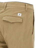Department 5 Beige Cotton Cropped Pants