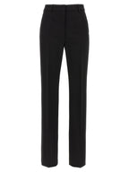 Sportmax Black Viscose Casual Pants