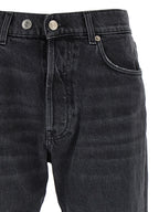 Department 5 Black Cotton Straight-Leg Jeans