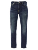 Department 5 Blue Cotton Straight-Leg Jeans