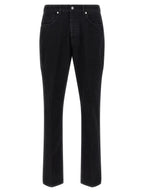 Givenchy Black Cotton Straight-Leg Jeans