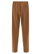 CELLAR DOOR Brown Polyester Casual Pants