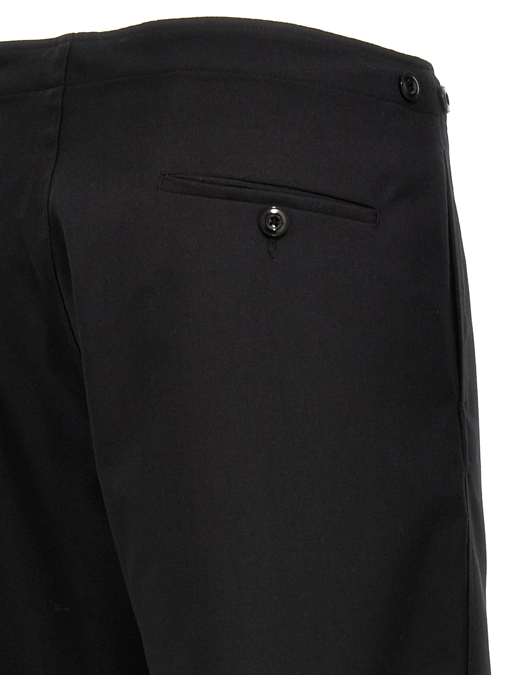 CELLAR DOOR Black Polyester Casual Pants