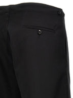 CELLAR DOOR Black Polyester Casual Pants