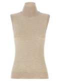 Sportmax Beige Virgin Wool Cardigan