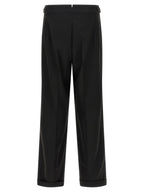 CELLAR DOOR Black Polyester Casual Pants