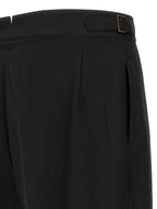 CELLAR DOOR Black Polyester Casual Pants