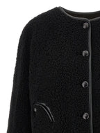 Blazé Milano Black Lamb Leather Shell Jacket