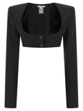 Nensi Dojaka Black Virgin Wool Blazer