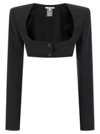 Nensi Dojaka Black Virgin Wool Blazer