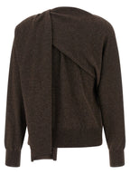 Ferragamo Brown Cashmere Cardigan