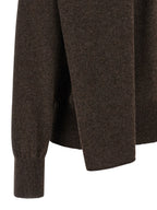 Ferragamo Brown Cashmere Cardigan