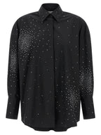 Giuseppe Di Morabito Black Cotton Blouse