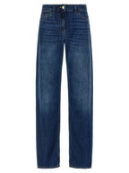 Elisabetta Franchi Blue Cotton Jeans Denim
