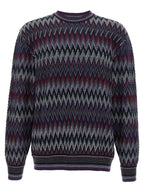 Missoni Blue Wool Cardigan