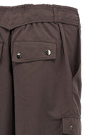 The Andamane Brown Polyester Cargo Pants
