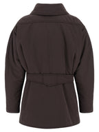 The Andamane Brown Polyester Parka