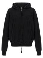 Thom Krom Black Cotton Sweatshirt