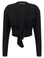 Dolce & Gabbana Black Cashmere Cardigan