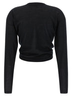 Dolce & Gabbana Black Cashmere Cardigan