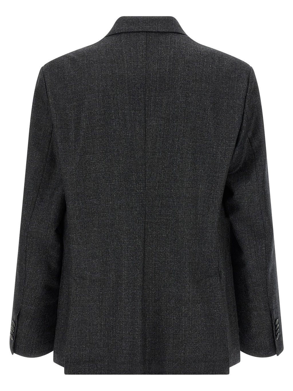 BARENA Gray Virgin Wool Blazer