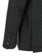 BARENA Gray Virgin Wool Blazer