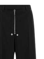 Rick Owens Black Cotton Pants