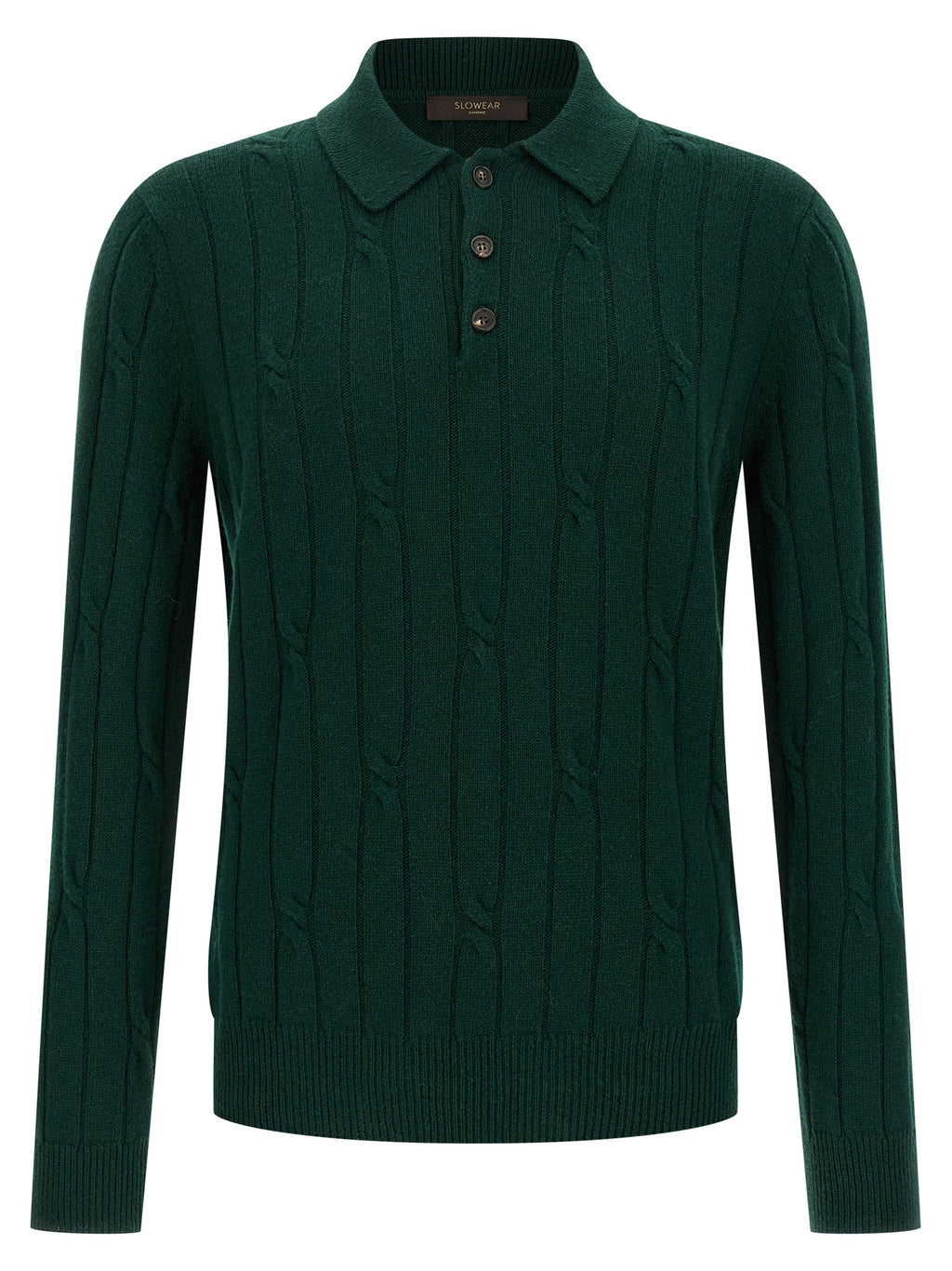 ZANONE Bicolor Virgin Wool Polo Shirt