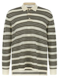 WALES BONNER Multicolor Wool Polo Shirt