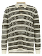 WALES BONNER Multicolor Wool Polo Shirt
