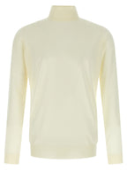 JOHN SMEDLEY Black Merino Wool Cardigan