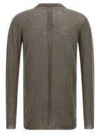 Rick Owens Gray Wool Cardigan