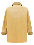 WALES BONNER Beige Cotton Coat