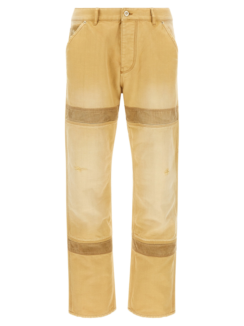 WALES BONNER Beige Cotton Casual Pants
