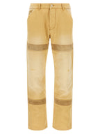 WALES BONNER Beige Cotton Casual Pants