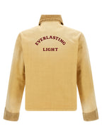 WALES BONNER Beige Cotton Denim Jacket