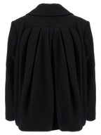 Dries Van Noten Black Wool Coat