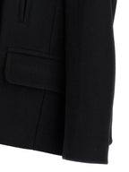 Dries Van Noten Black Wool Coat