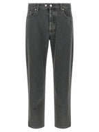 Department 5 Gray Cotton Cropped Jeans