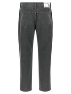Department 5 Gray Cotton Cropped Jeans