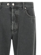 Department 5 Gray Cotton Cropped Jeans