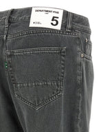 Department 5 Gray Cotton Cropped Jeans