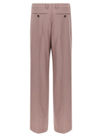 Dries Van Noten Multicolor Wool Dress Pants