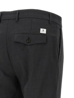 Department 5 Gray Virgin Wool Cropped Pants