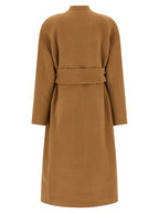 Khaite Brown Wool Coat