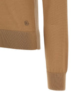 Dolce & Gabbana Beige Cashmere Cardigan