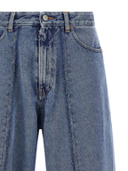 Blue Cotton Jeans Denim