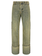 Entire Studios Bicolor Cotton Jeans Denim
