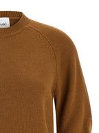 NUDE Brown Virgin Wool Cardigan