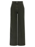 NUDE Black Cotton Jeans Denim
